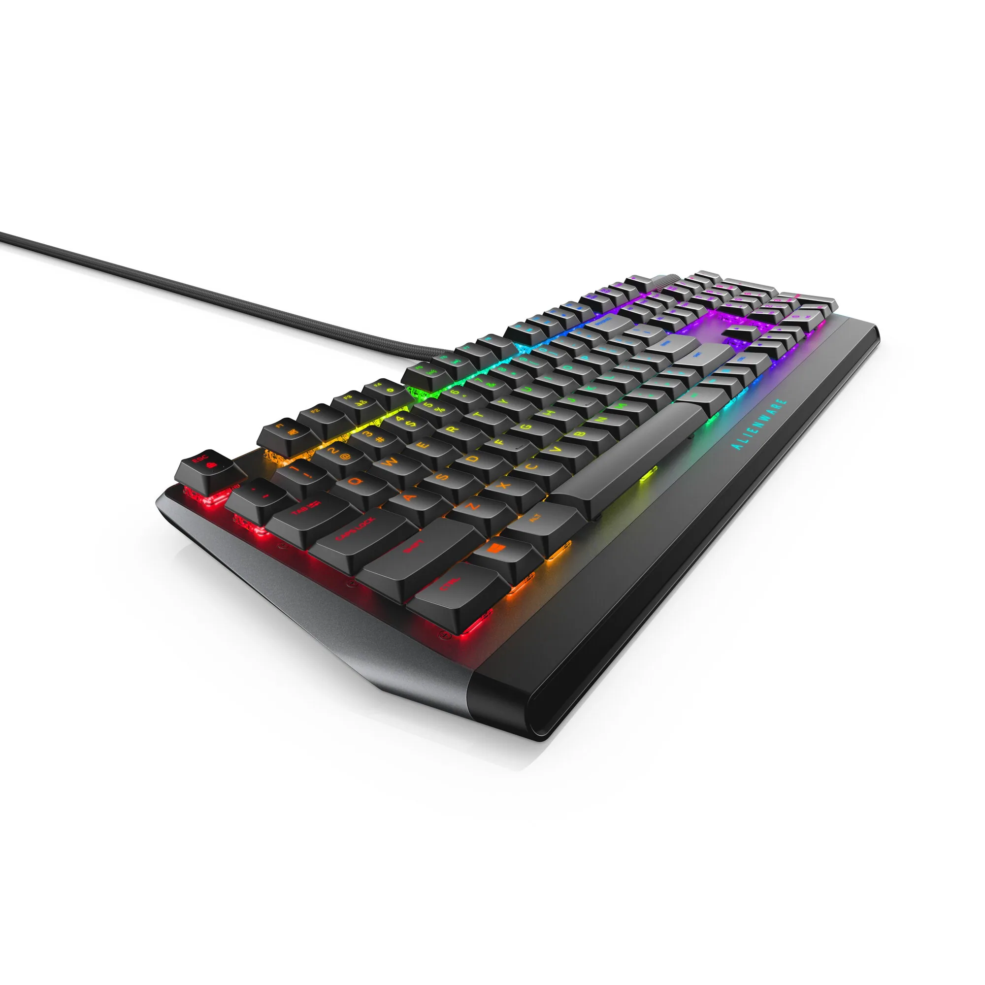 Alienware AW510K Tastatur Gaming USB Schwarz, Grau – Bild 2
