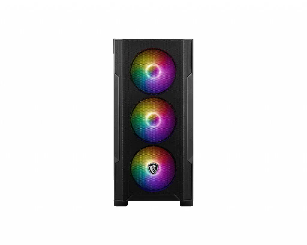MSI MAG Forge M100R Micro Tower Schwarz, Transparent – Bild 3
