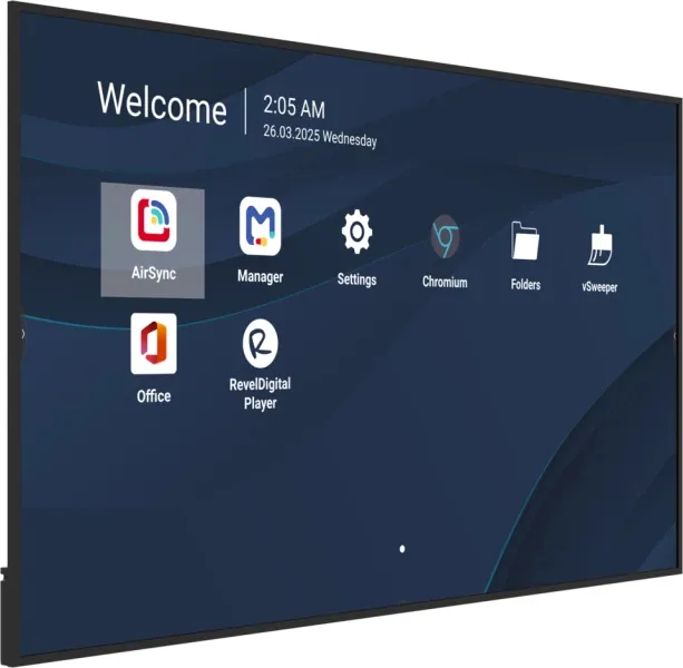 Viewsonic CDE8631-1C Signage-Display Digital Signage Flachbildschirm 2,18 m (86") LCD WLAN 500 cd/m² 4K Ultra HD Schwarz Eingebauter Prozessor Android 14 24/7 – Bild 2