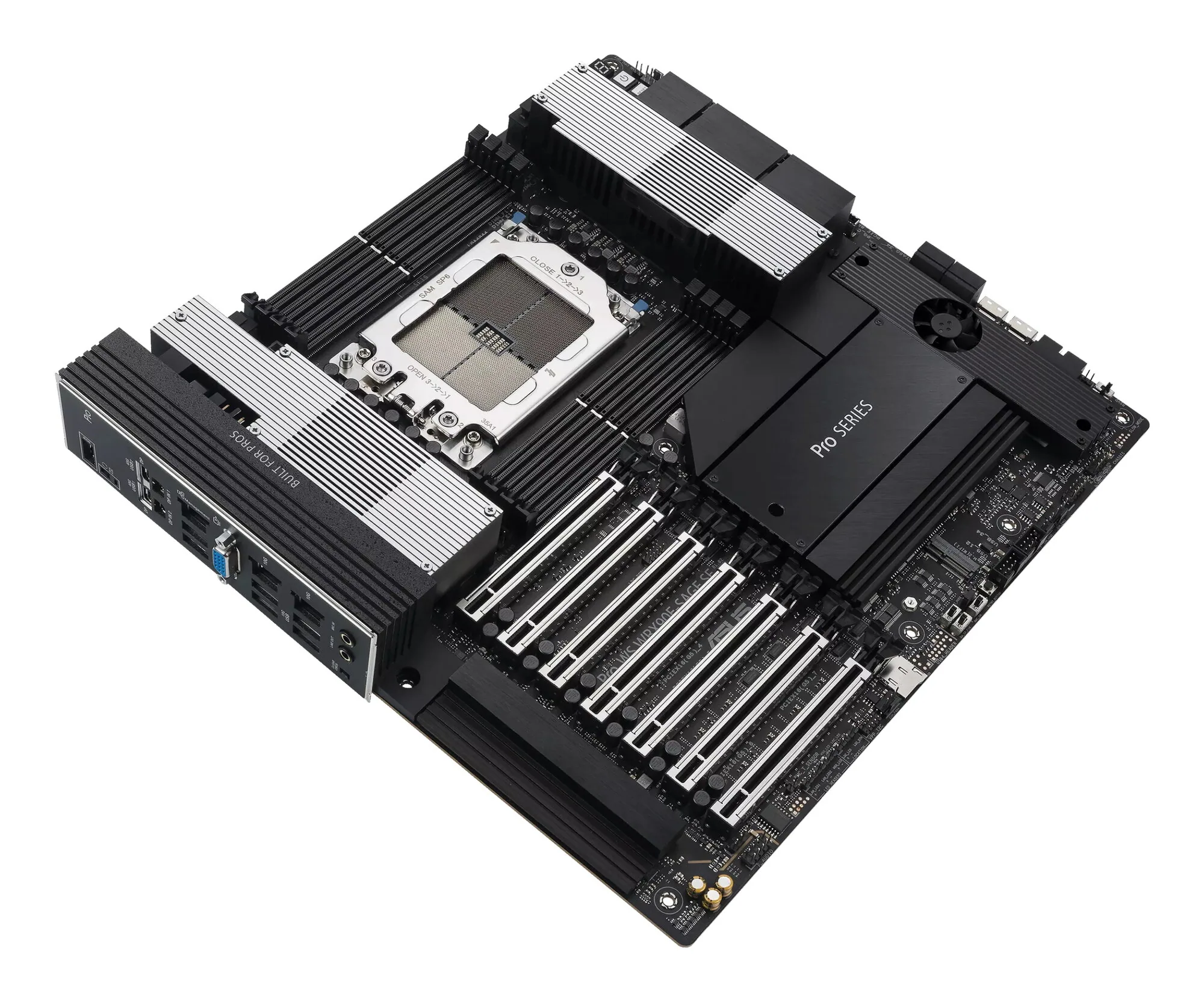 ASUS PRO WS WRX90E-SAGE SE AMD WRX90 Socket sTR5 EEB – Bild 4