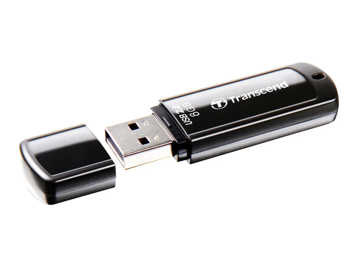 USB-Stick   8GB Transcend JetFlash 350 schwarz