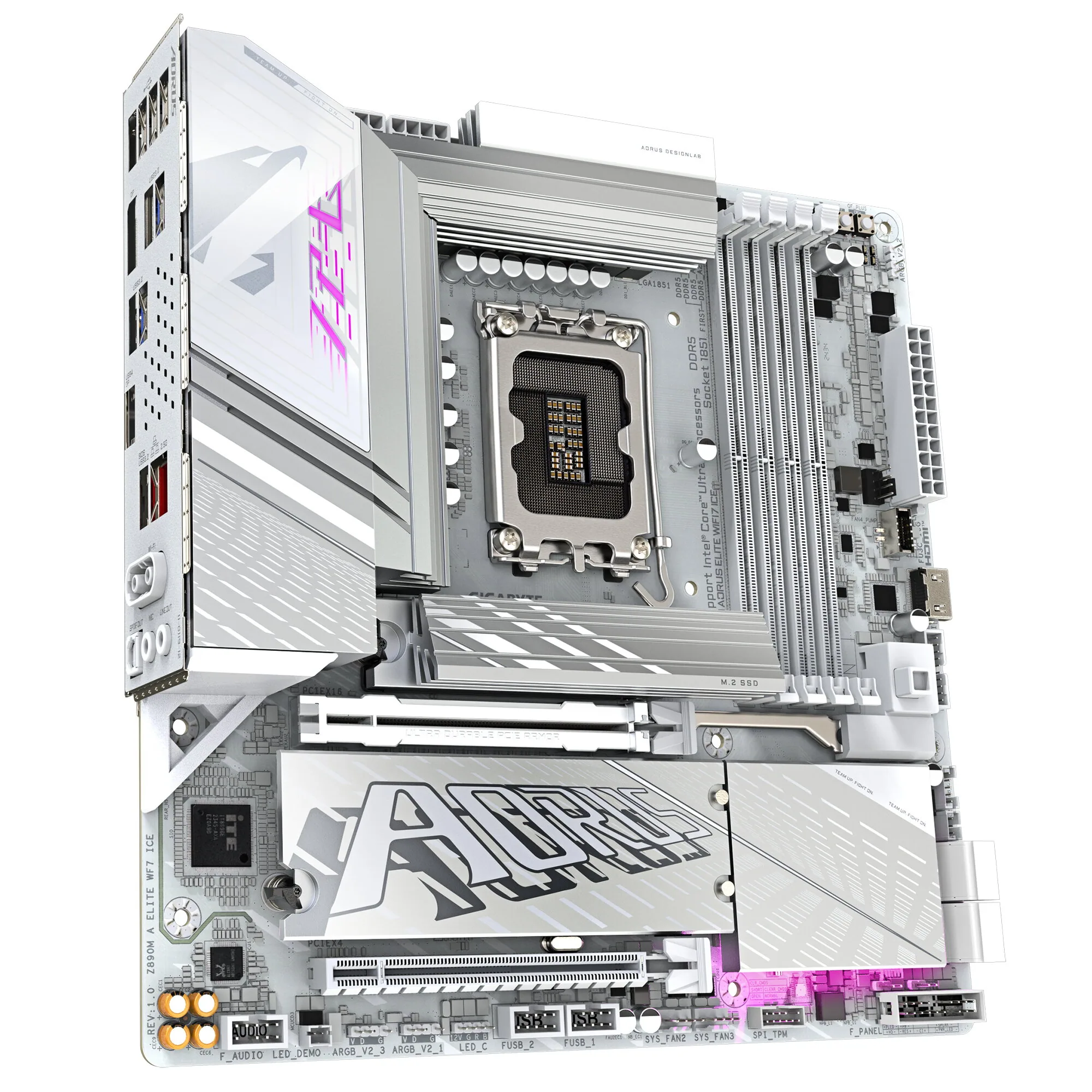GIGABYTE Z890M AORUS ELITE WIFI7 ICE Mainboard – Bild 3