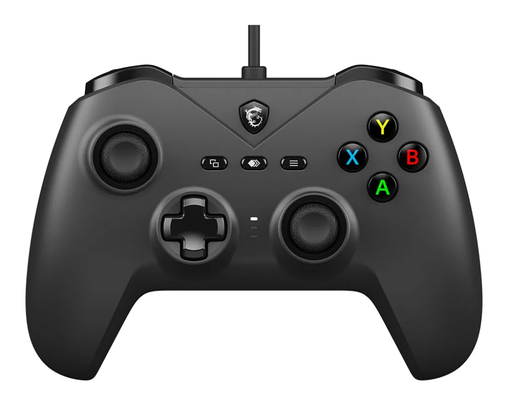 MSI FORCE GC200 Gaming-Controller Schwarz USB Gamepad Analog / Digital Android, PC – Bild 1