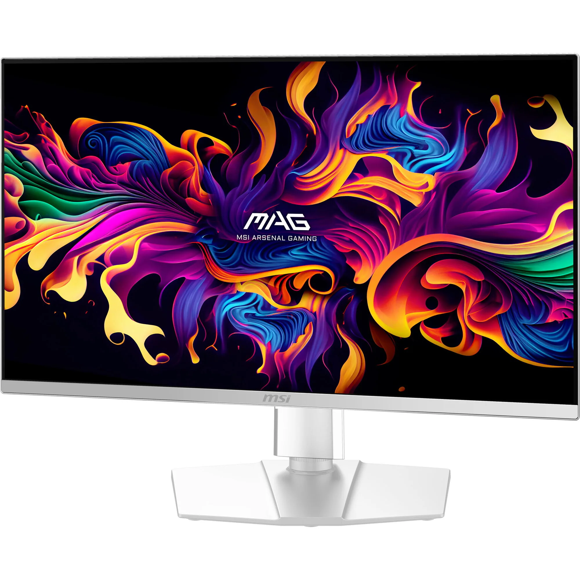 MSI MAG 272QPWDE QD-OLED X28 Computerbildschirm 67,3 cm (26.5") 2560 x 1440 Pixel Wide Quad HD Weiß – Bild 2