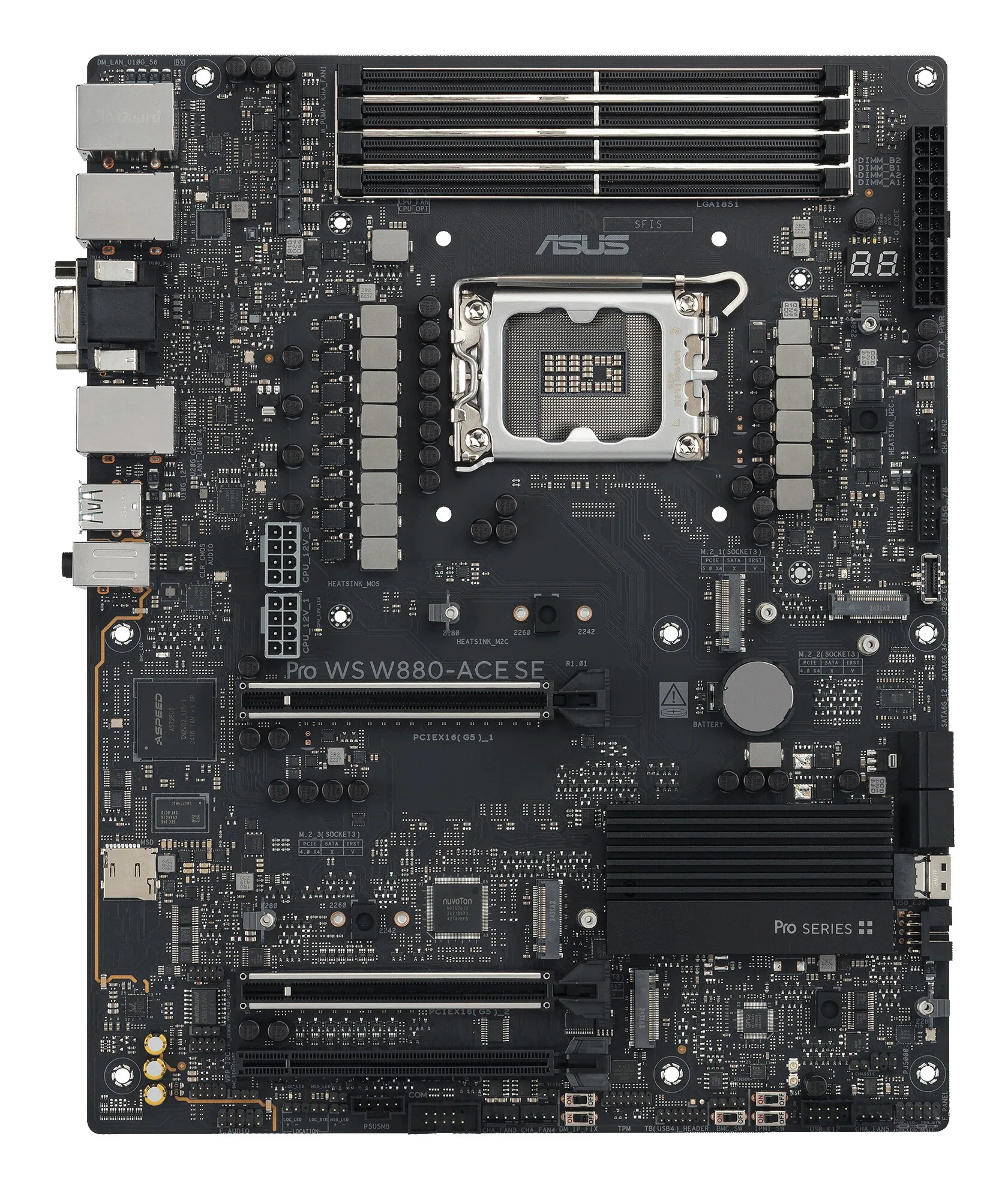ASUS PRO WS W880-ACE SE Intel W880 LGA 1851 (Socket V1) ATX – Bild 7