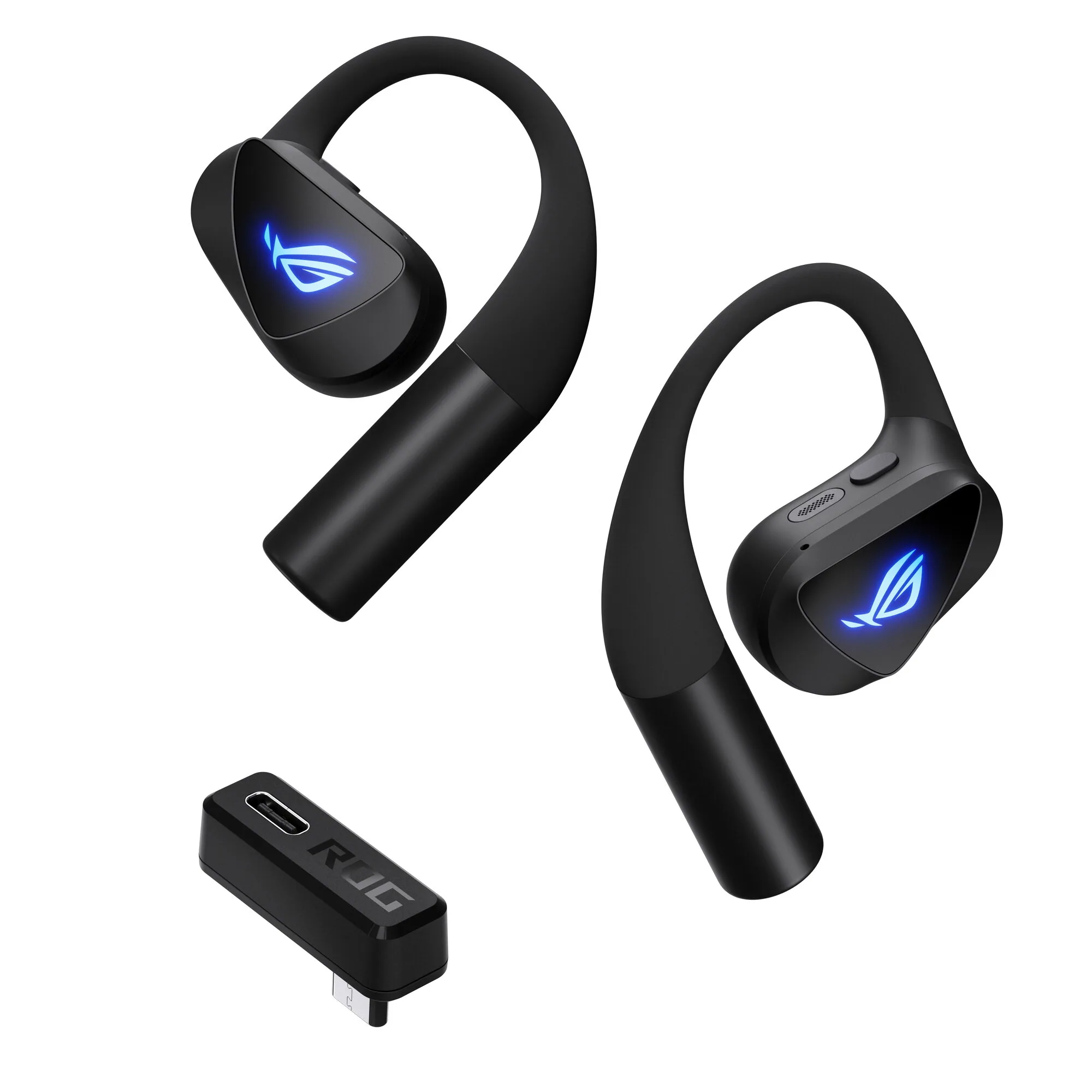 ASUS ROG Cetra Open Wireless Kopfhörer True Wireless Stereo (TWS) Ohrbügel Gaming Bluetooth Schwarz – Bild 1