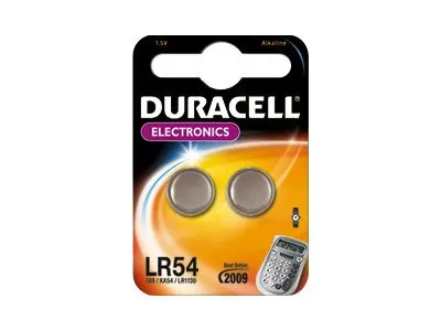 Duracell Batterie Knopfzelle LR54   1.5V                2St.
