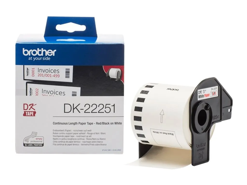 Endlosetiketten Brother QL800/810/820    DK-22251