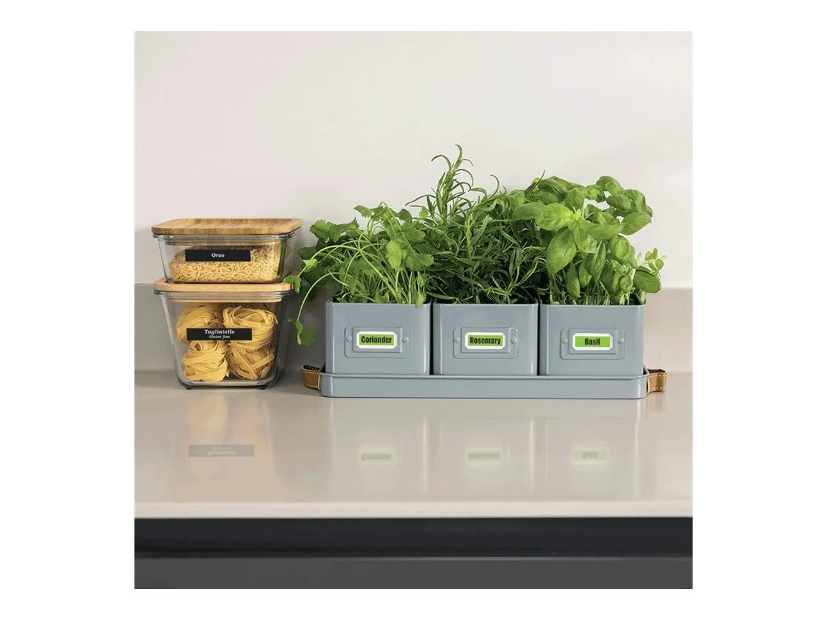 Schriftband Brother 12mmx4m schwarz/hellgrün BTAG-G31