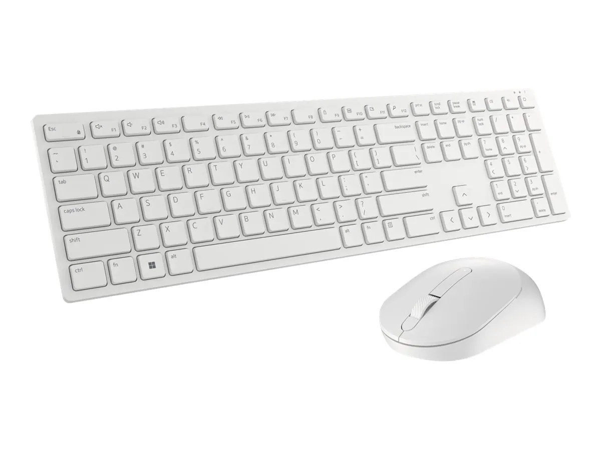 Dell Pro Tastatur+Maus Funk 1600dpi/QWERTY Weiß