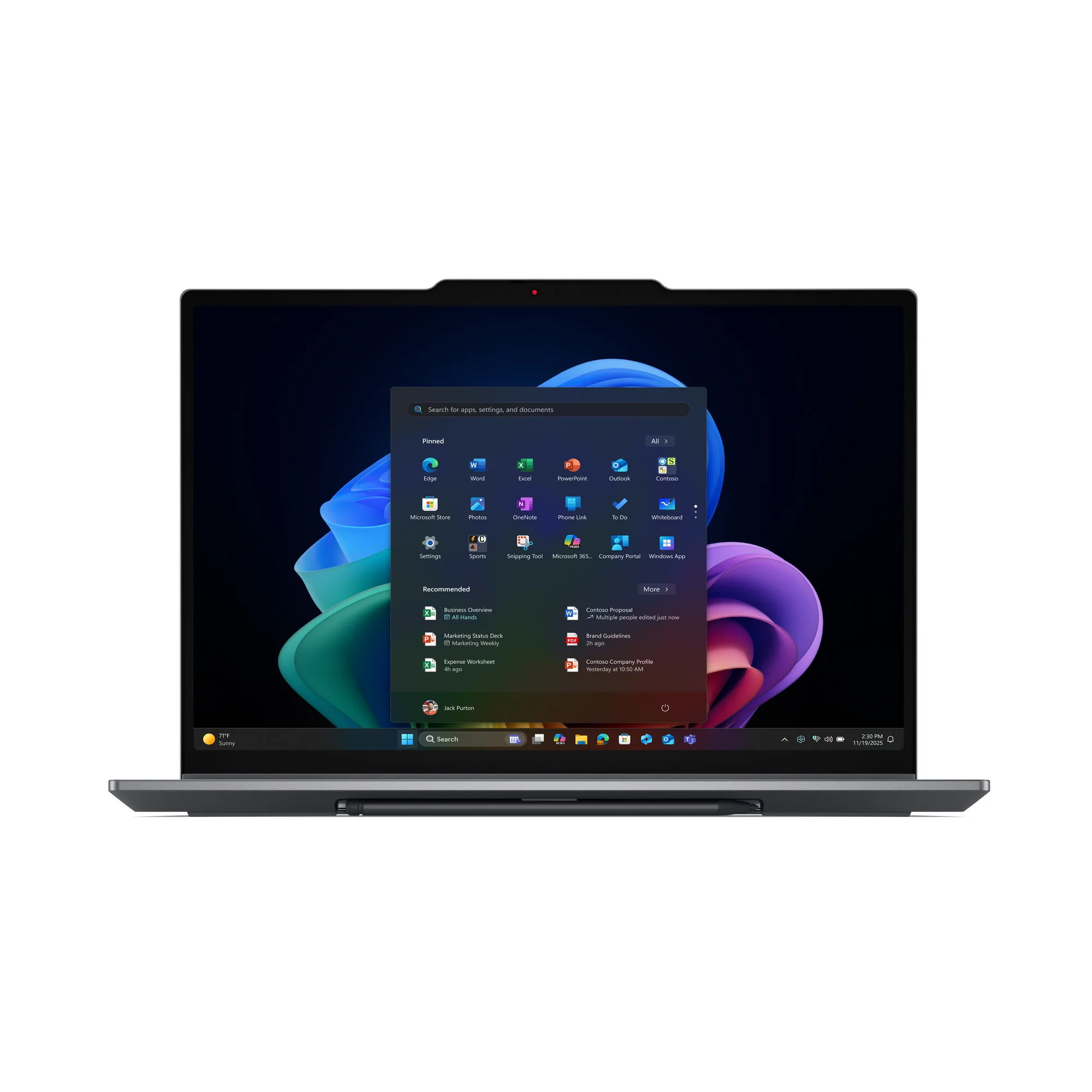 Lenovo ThinkPad X1 2-in-1 Gen 11 Aura Edition Copilot+ PC Intel Core Ultra 7 355 Hybrid (2-in-1) 35,6 cm (14") Touchscreen WUXGA 32 GB LPDDR5x-SDRAM 512 GB SSD Wi-Fi 7 (802.11be) Windows 11 Pro Grau Deutsch – Bild 3