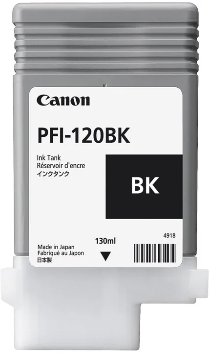Canon PFI-120BK Druckerpatrone 1 Stück(e) Original Schwarz – Bild 1