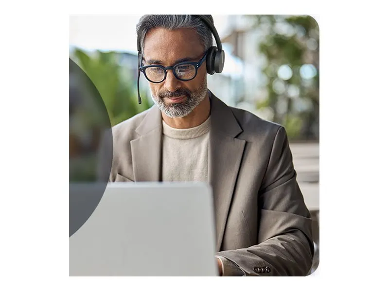 Yealink Dect Headset WH64 Hybrid Dual with Charging Stand Te