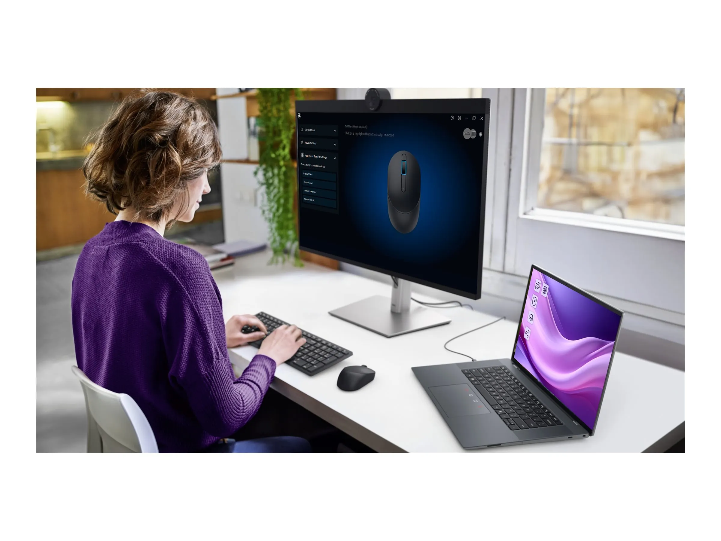 Dell Maus Optisch lautlos 2,4GHz/4020DPI