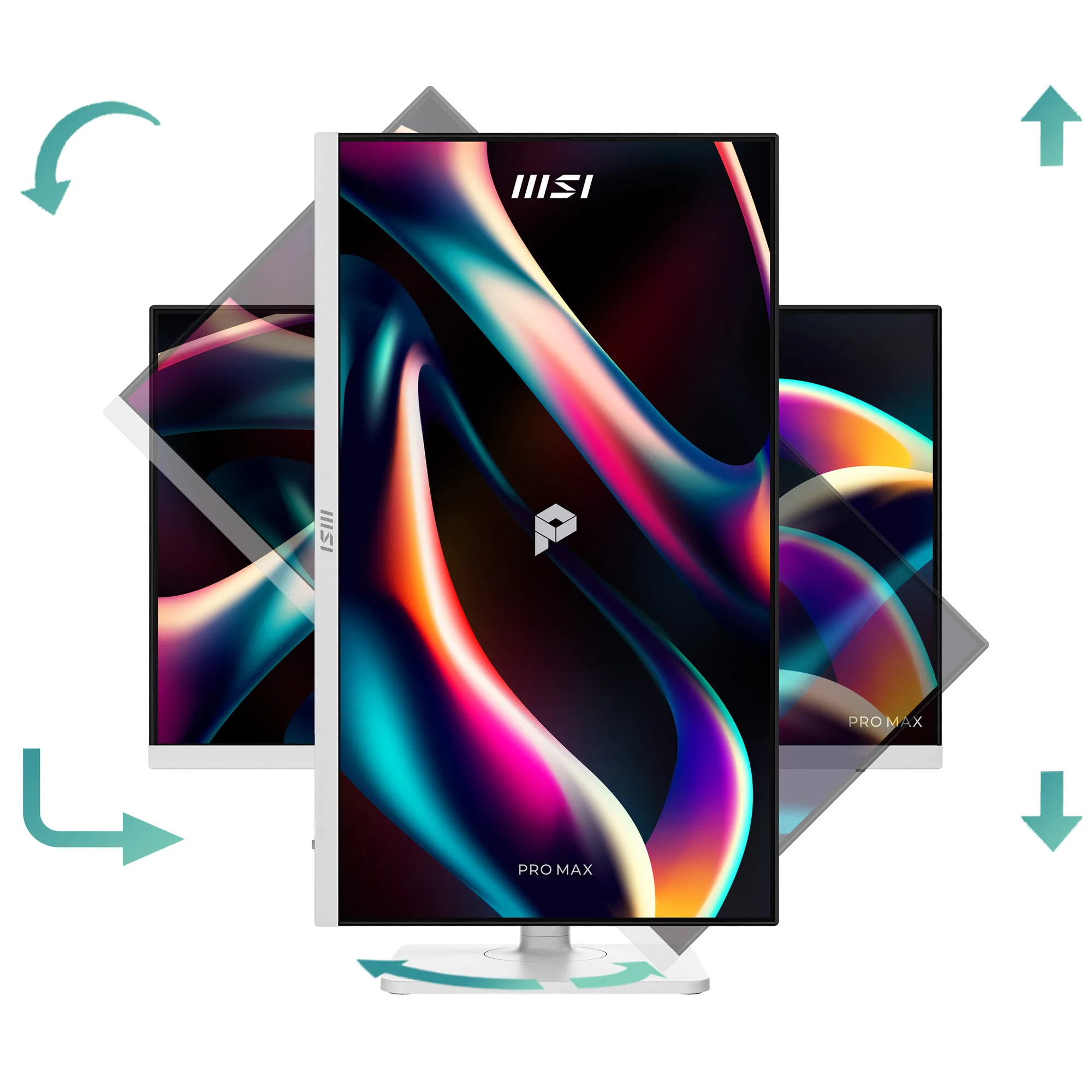 MSI PRO MAX 241PHW E14 Computerbildschirm 60,5 cm (23.8") 1920 x 1080 Pixel Full HD LCD Weiß – Bild 3