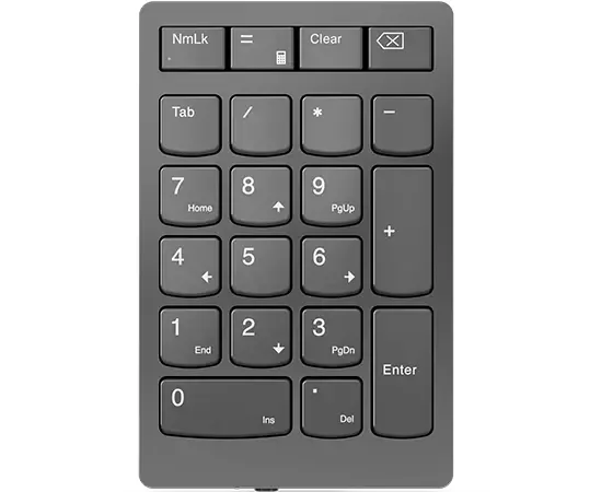 Lenovo 4Y41C33791 Numerische Tastatur Universal RF Wireless Grau – Bild 1