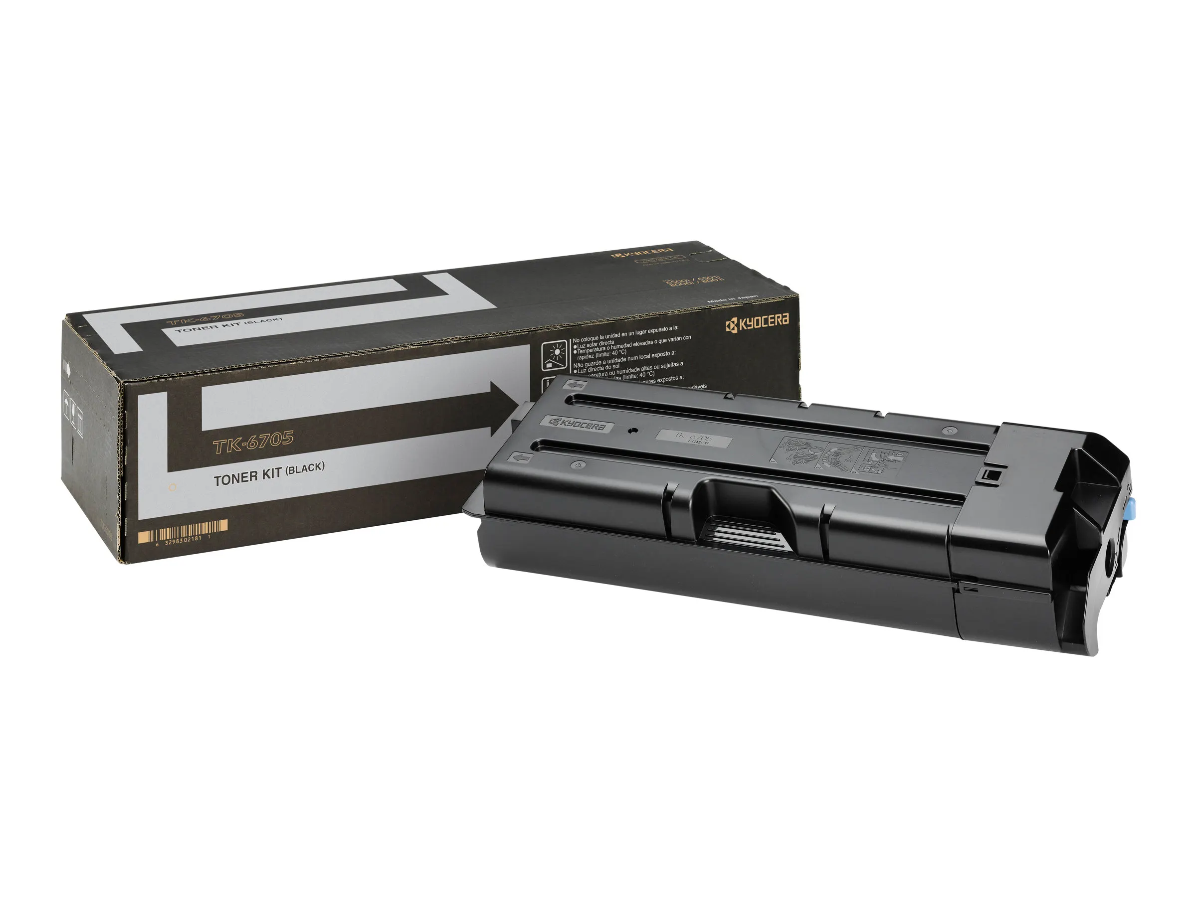 Kyocera TK-6705 Tonerkartusche Original Schwarz