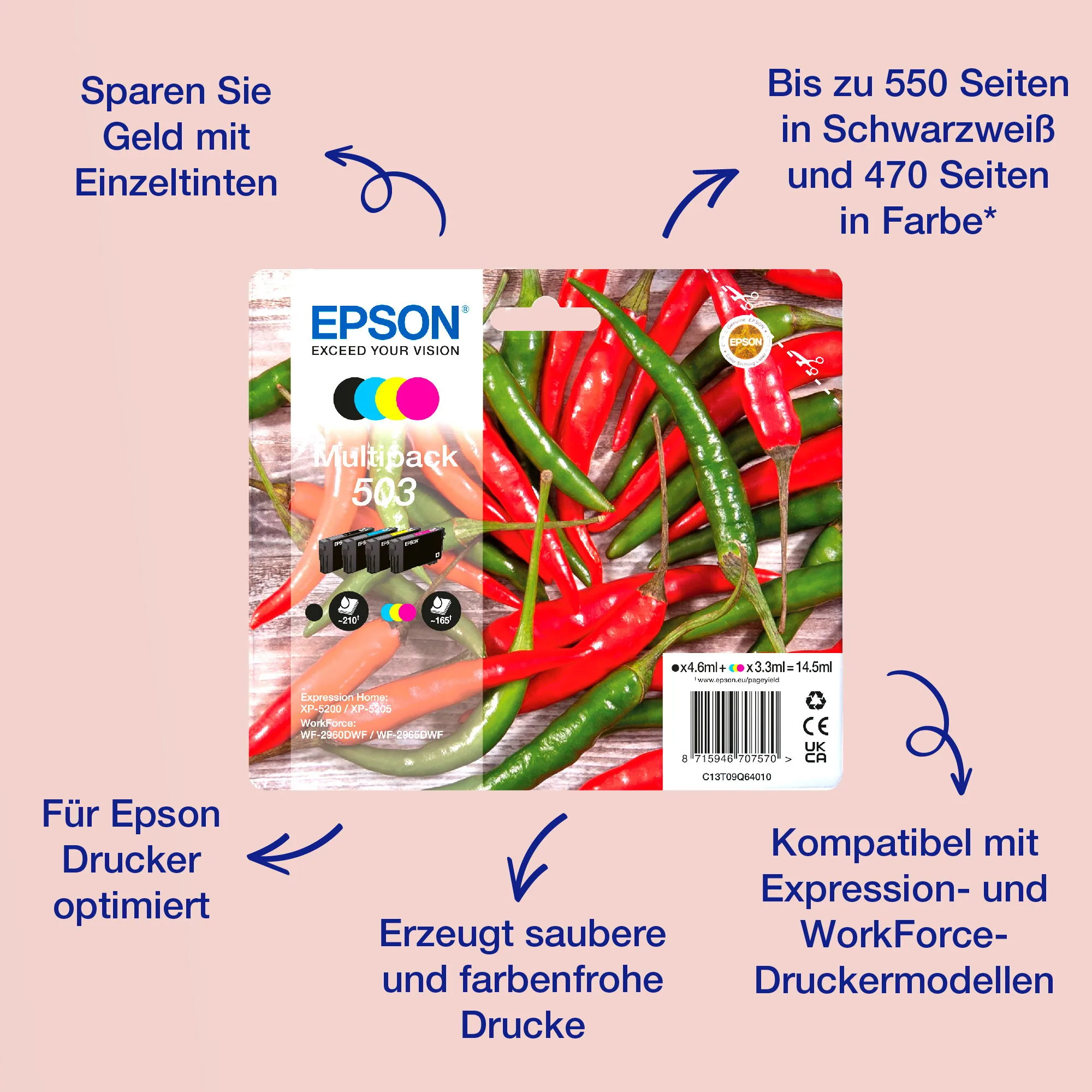 Epson Multipack 4-colours 503XL Ink – Bild 1