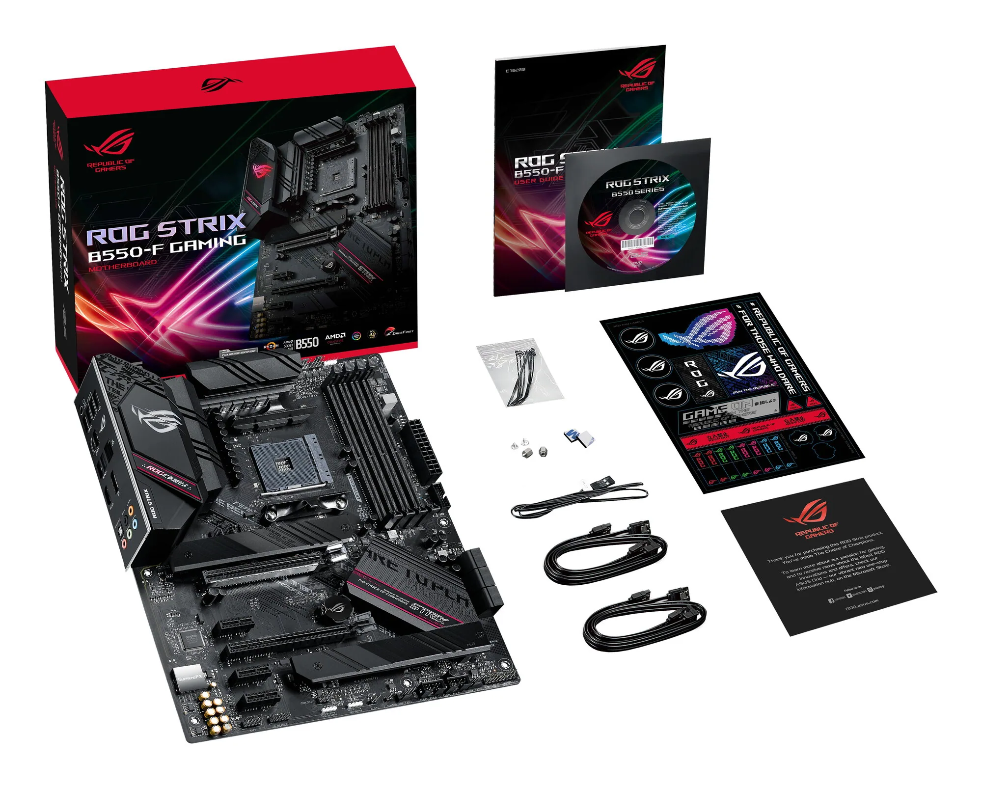 ASUS ROG STRIX B550-F GAMING AMD B550 Sockel AM4 ATX – Bild 5