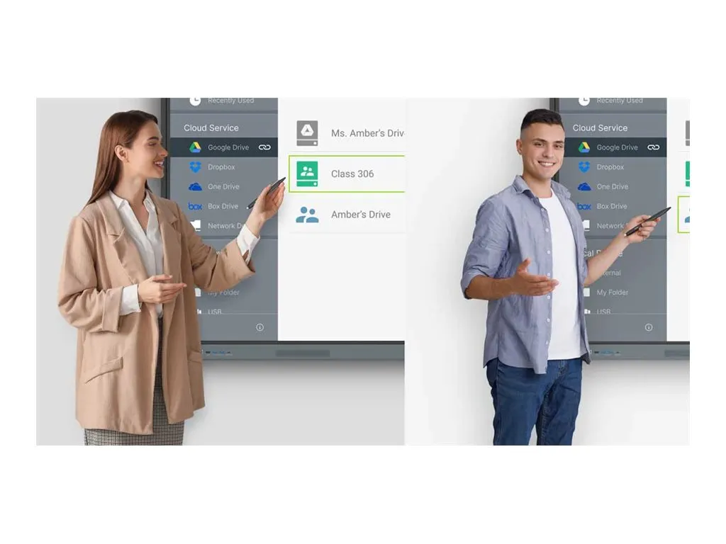 BenQ 218.4cm (86") RE8604   Interactive Flatp.UHD Android (Speditionsversand)