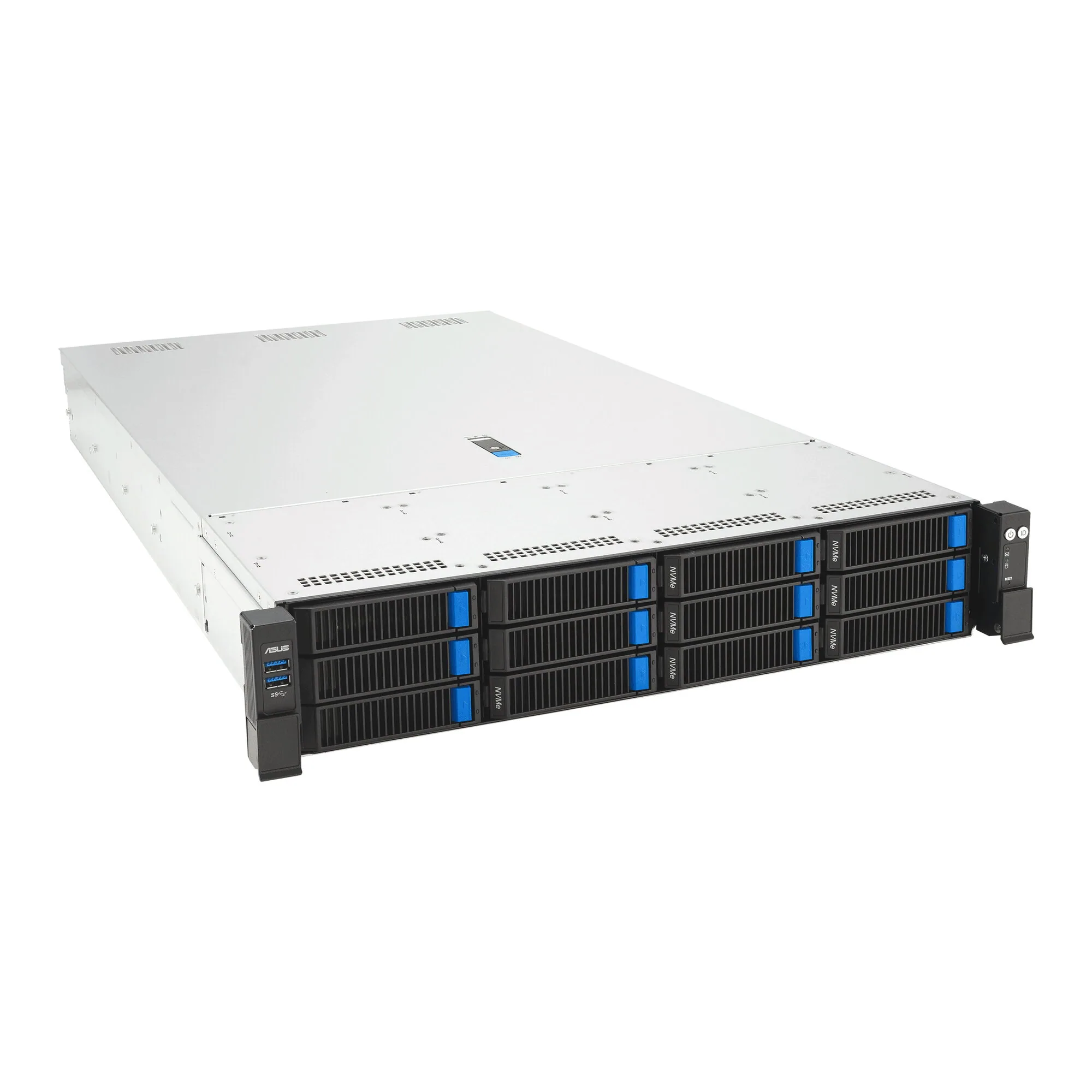 ASUS RS720A-E13-RS12U Socket SP5 Rack (2U) Schwarz, Silber – Bild 3