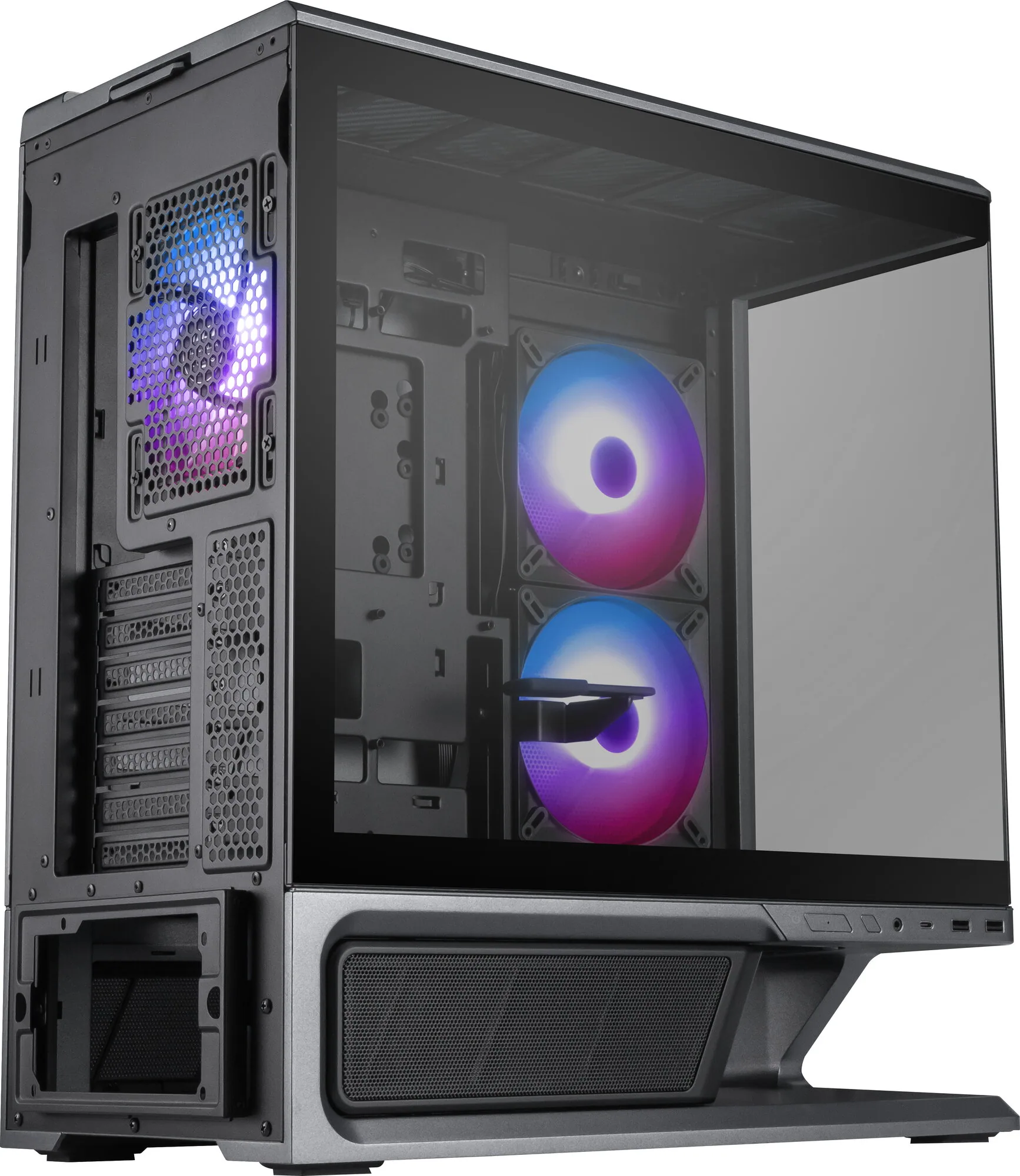 MSI MPG VIXTA 300R PZ Computer-Gehäuse Midi Tower Schwarz – Bild 3