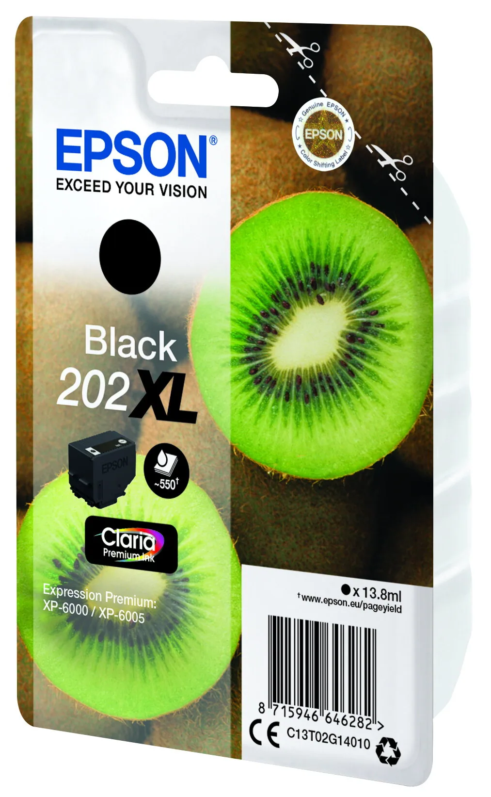 Epson Kiwi Singlepack Black 202XL Claria Premium Ink – Bild 7