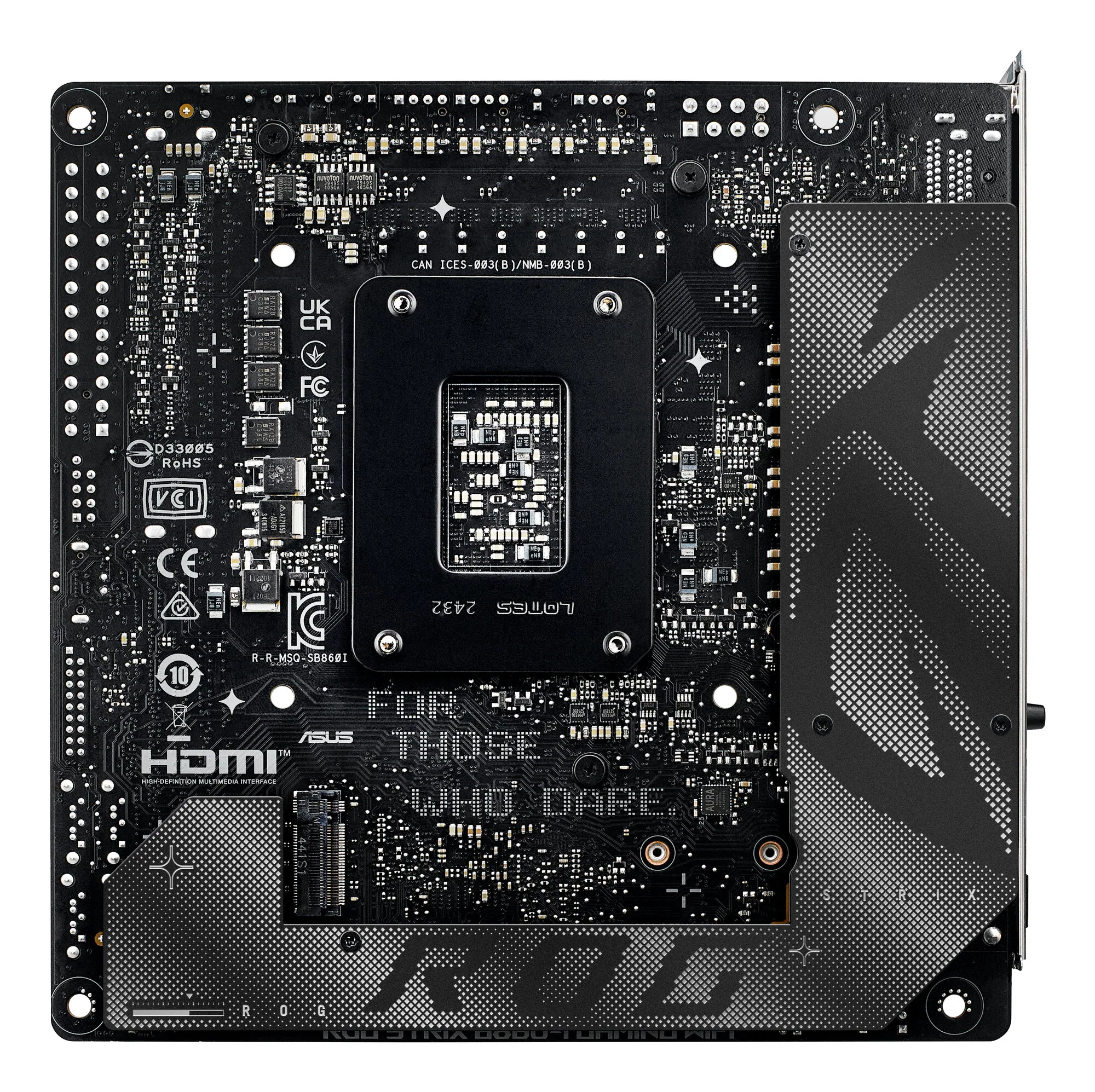 ASUS ROG STRIX B860-I GAMING WIFI Intel B860 LGA 1851 (Socket V1) mini ITX – Bild 4