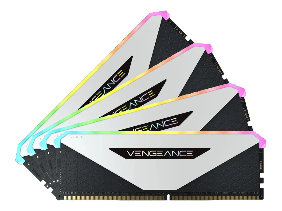 Corsair VENGEANCE RGB DDR4-3200 CL16 32 GB Kit (4x 8 GB) (CMN32GX4M4Z3200C16W)