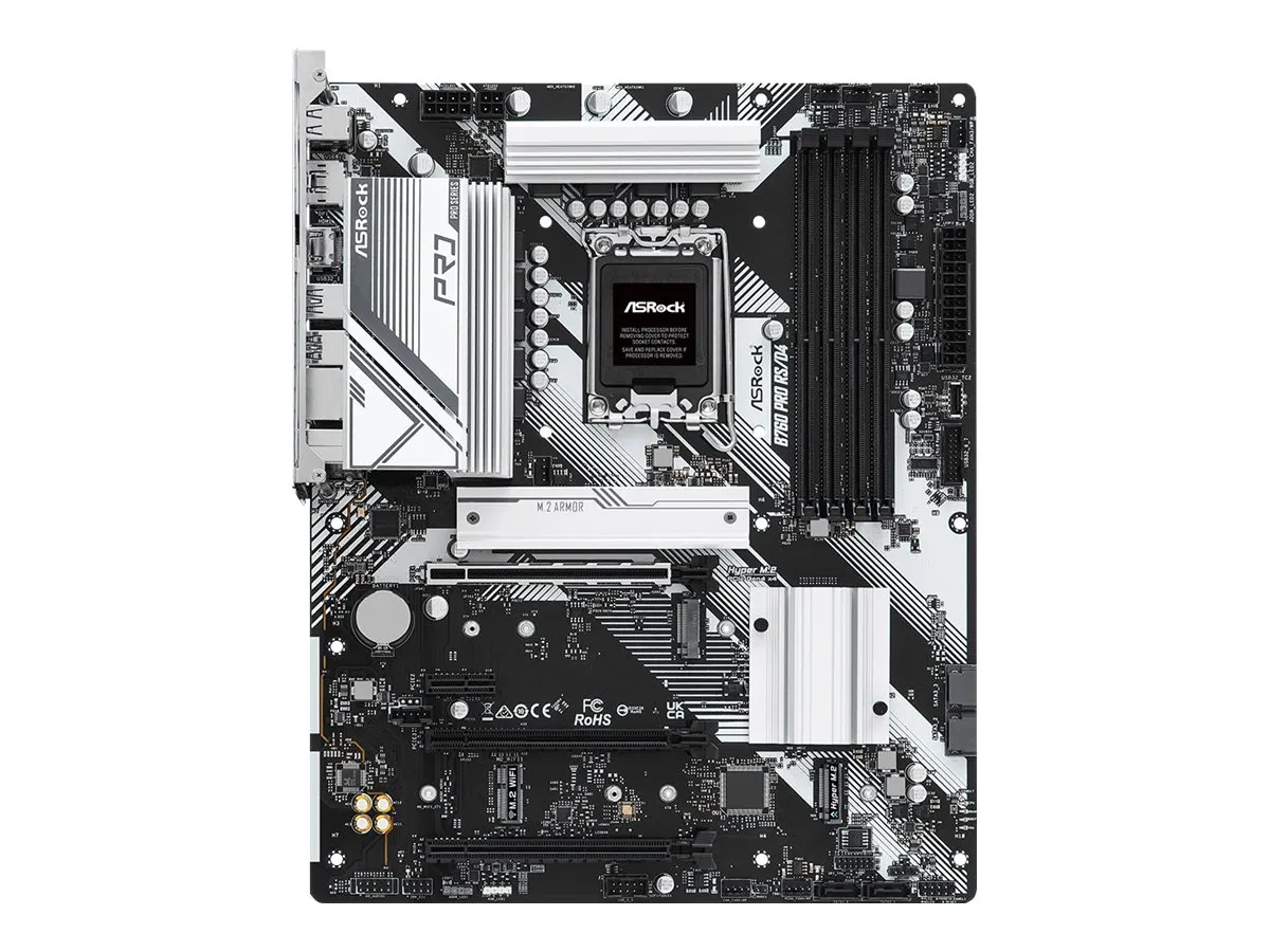 ASRock B760  PRO RS/D4          1700 ATX  HDMI/DP       DDR4 retail