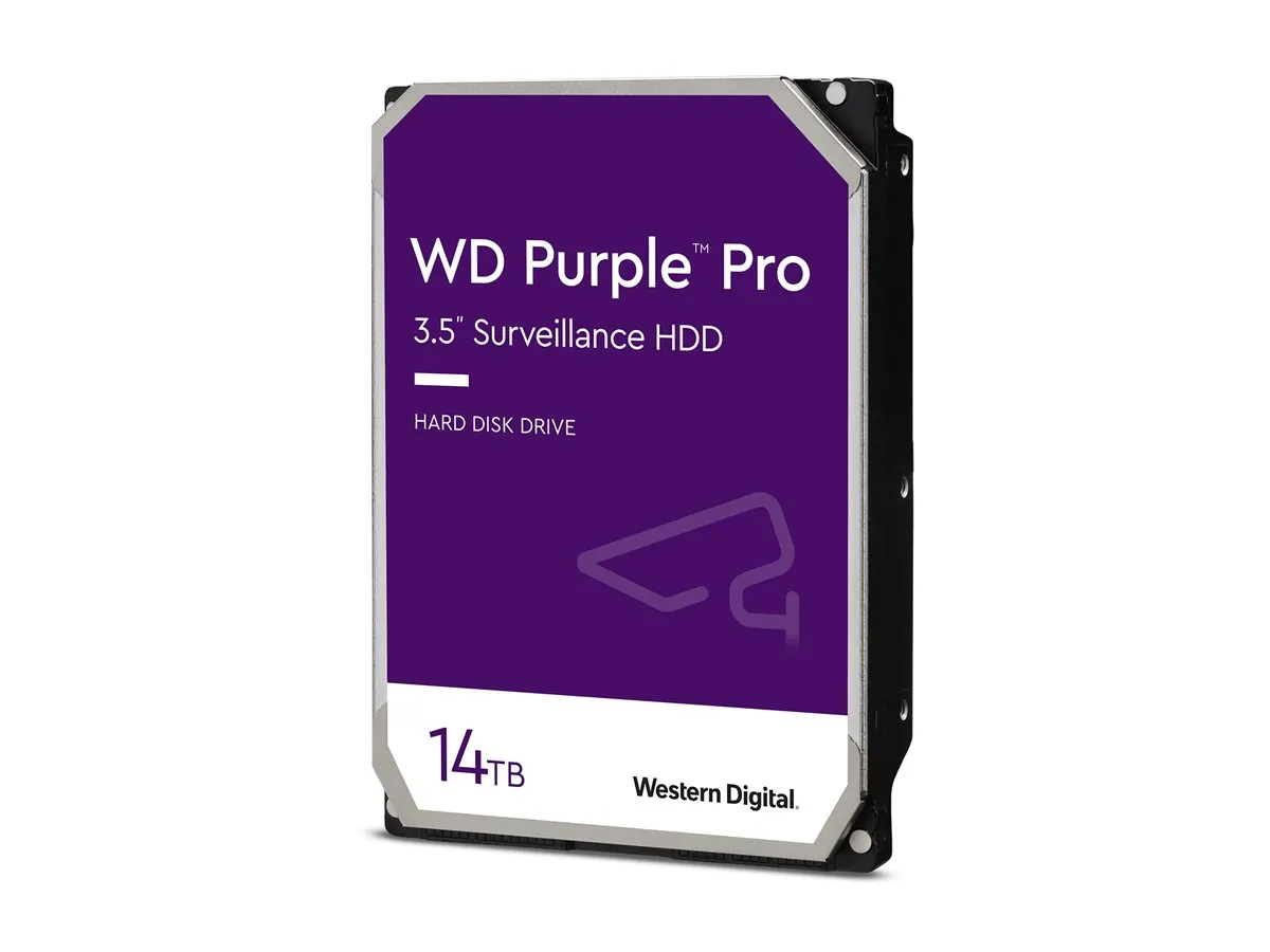 WD Purple Pro 8.9cm (3.5") 14TB SATA3 7200  512MB WD142PURP