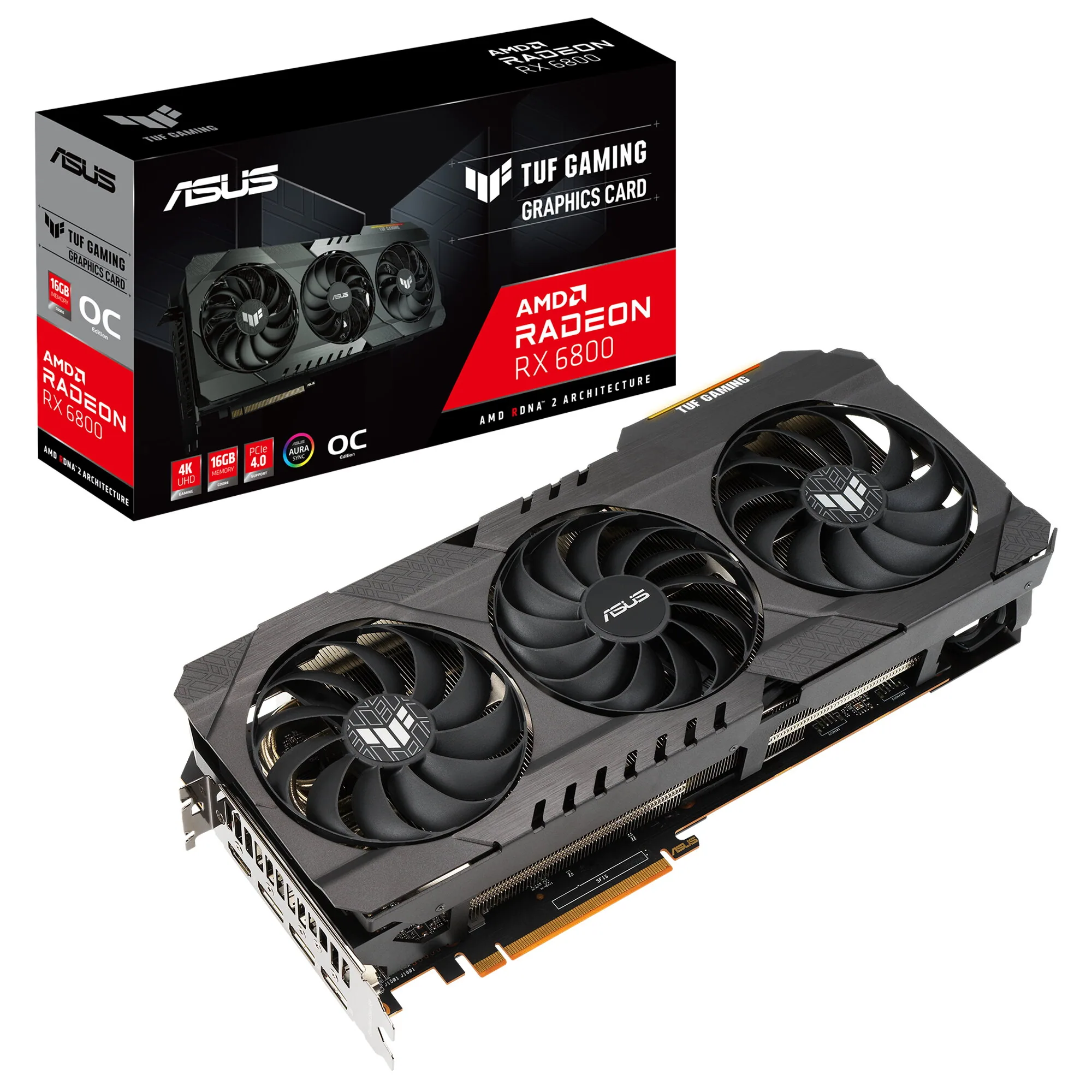 ASUS TUF Gaming TUF-RX6800-O16G-GAMING AMD Radeon RX 6800 16 GB GDDR6 – Bild 7