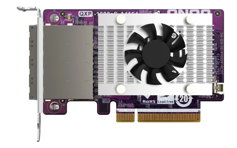 QNAP QXP-1600eS-A1164 Schnittstellenkarte/Adapter Eingebaut Mini-SAS – Bild 1