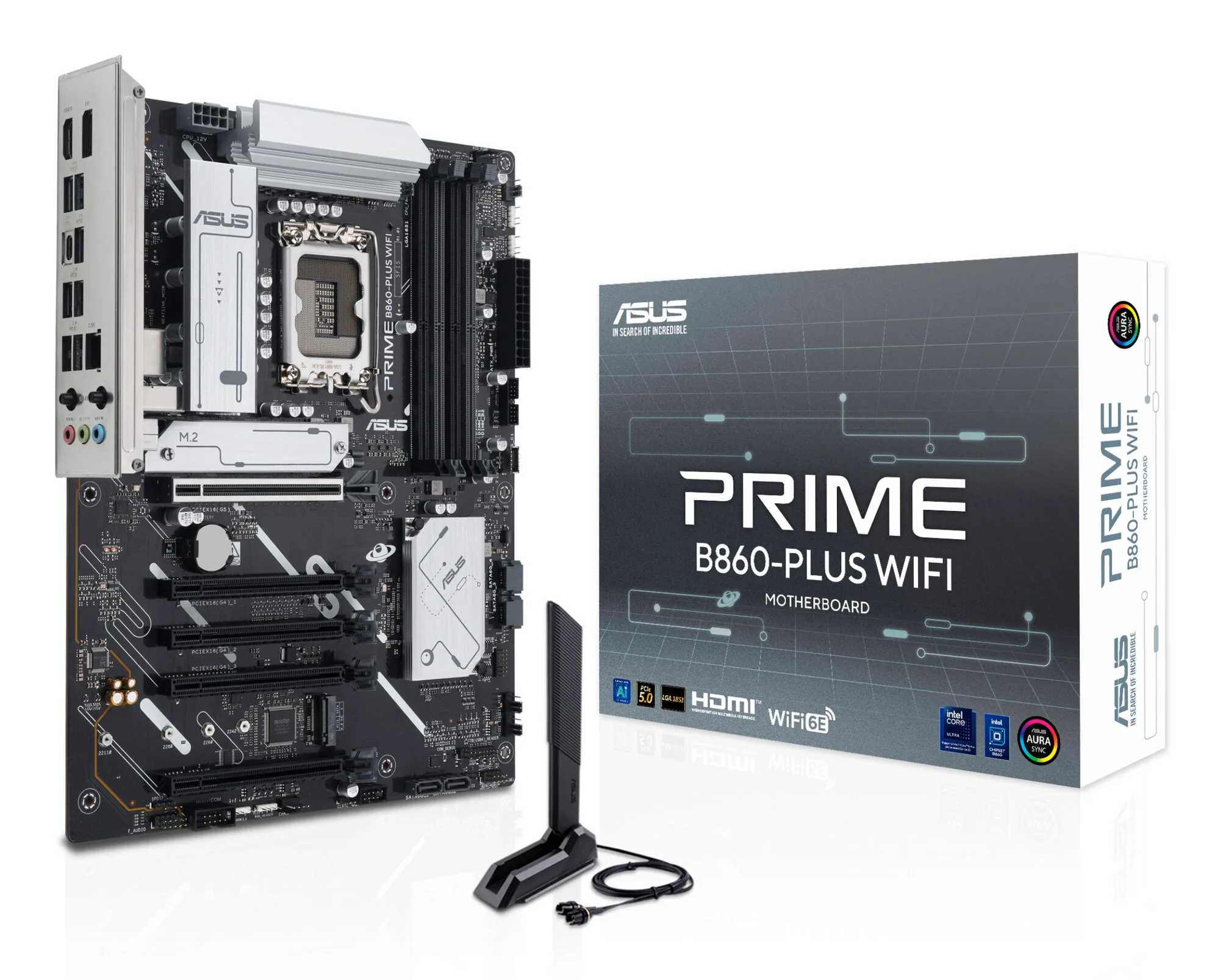 ASUS PRIME B860-PLUS WIFI Intel B860 LGA 1851 (Socket V1) ATX – Bild 1