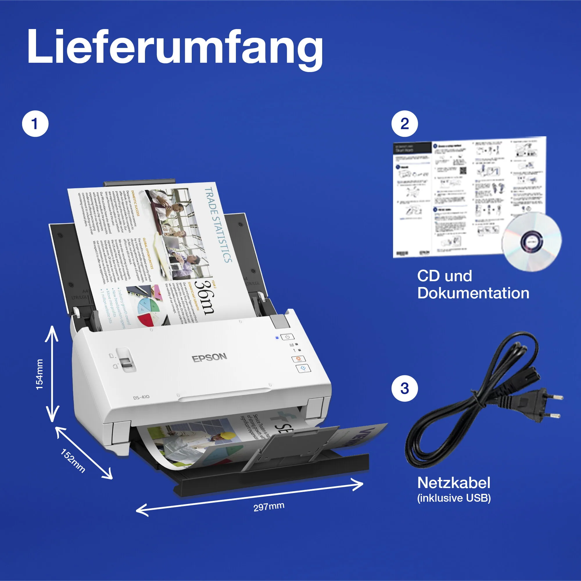Epson WorkForce DS-410 – Bild 2
