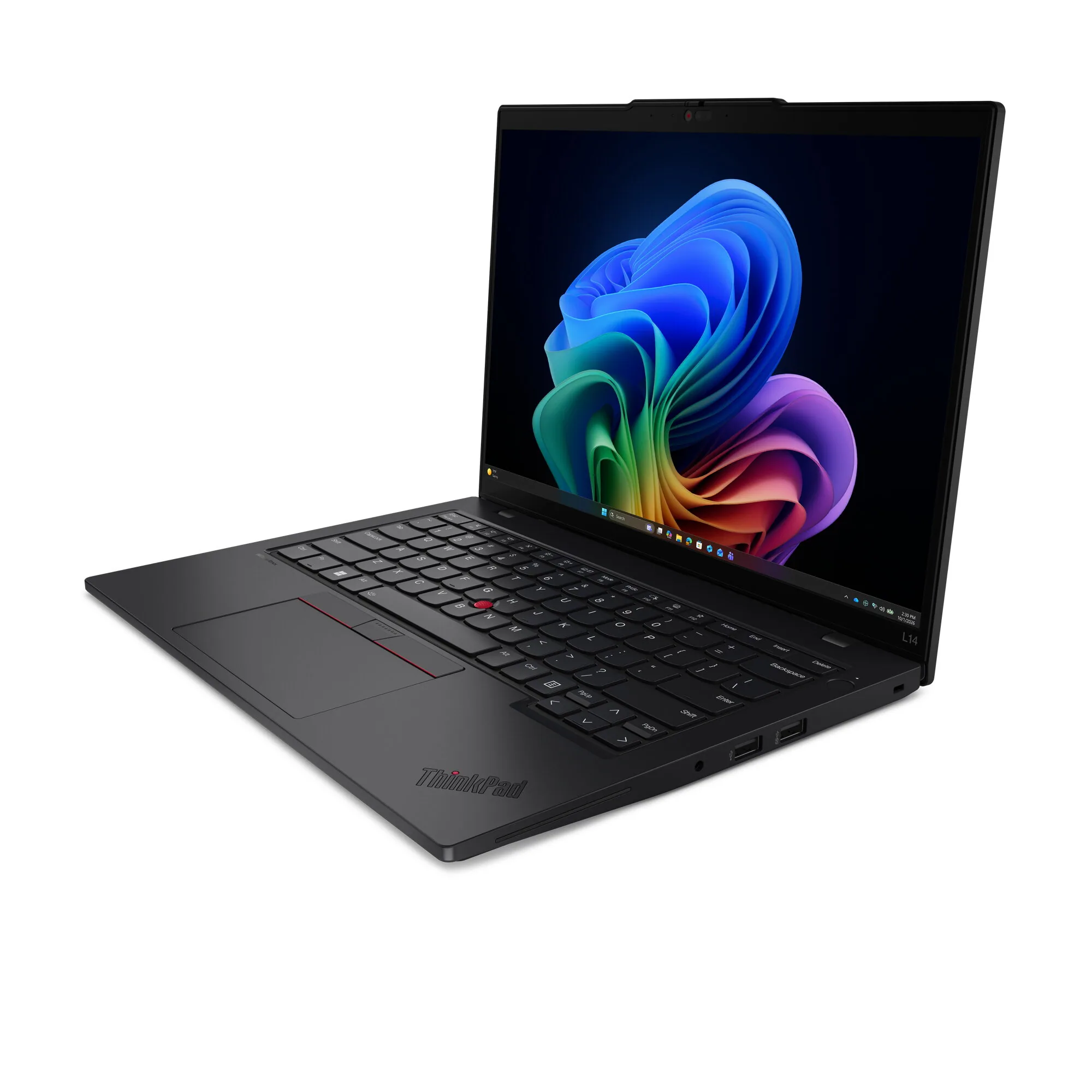 Lenovo ThinkPad L14 Gen 7 (Intel) Copilot+ PC Intel Core Ultra 7 355 Laptop 35,6 cm (14") WUXGA 32 GB DDR5-SDRAM 1 TB SSD Wi-Fi 7 (802.11be) Windows 11 Pro Schwarz Deutsch – Bild 4