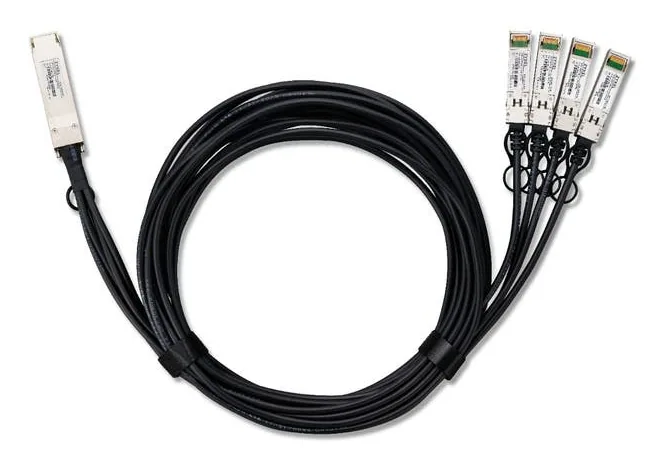 Zyxel DAC100F25-3M-ZZ0101F InfiniBand/Glasfaserkabel QSFP28 4x QSFP28 DAC Schwarz – Bild 1
