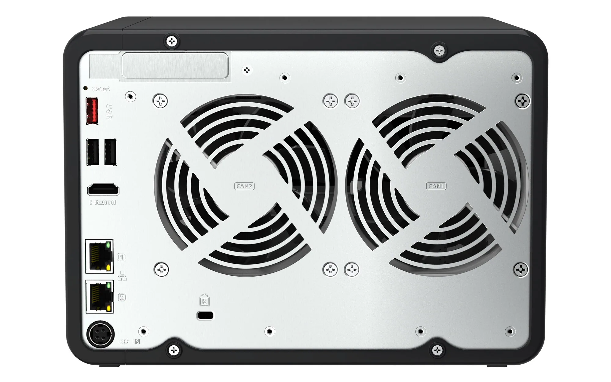 QNAP TS-664 NAS Tower Intel® Celeron® N5095 8 GB DDR4 0 TB QNAP QTS Schwarz, Bronze – Bild 4