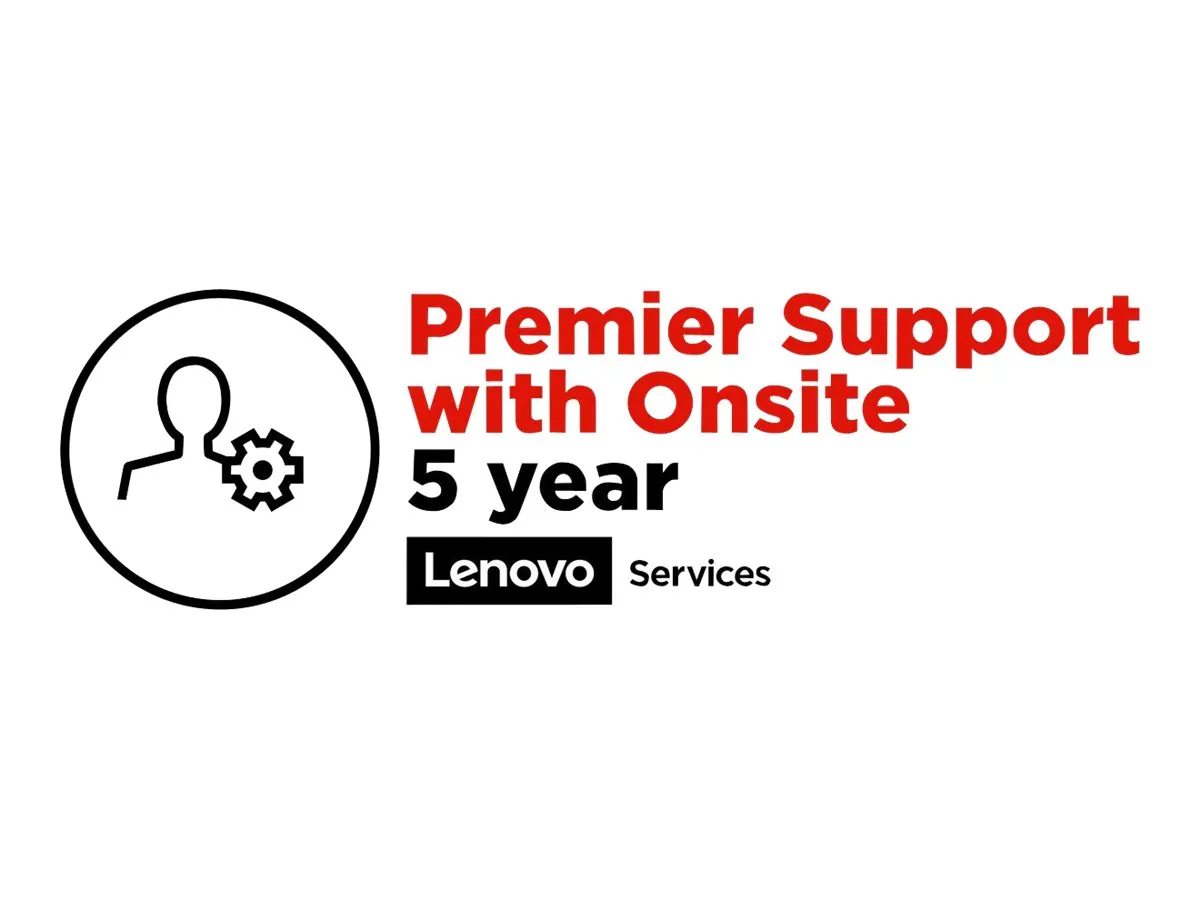 Lenovo 5 Jahr Premier Support mit Vor-Ort-Service (5WS0V07065)
