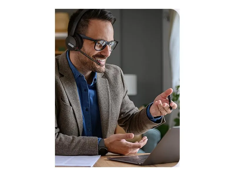 Yealink Dect Headset WH64 Hybrid Dual with Charging Stand Te