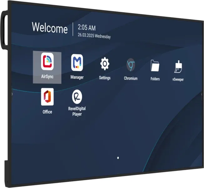 Viewsonic CDE5531-1C Signage-Display Digital Signage Flachbildschirm 139,7 cm (55") LCD WLAN 500 cd/m² 4K Ultra HD Schwarz Eingebauter Prozessor Android 14 24/7 – Bild 2