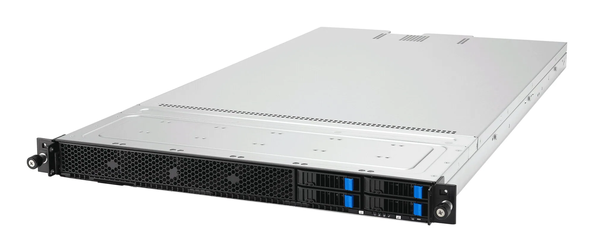 ASUS RS501A-E12-RS4U LGA 6096 Rack (1U) Schwarz, Silber – Bild 1