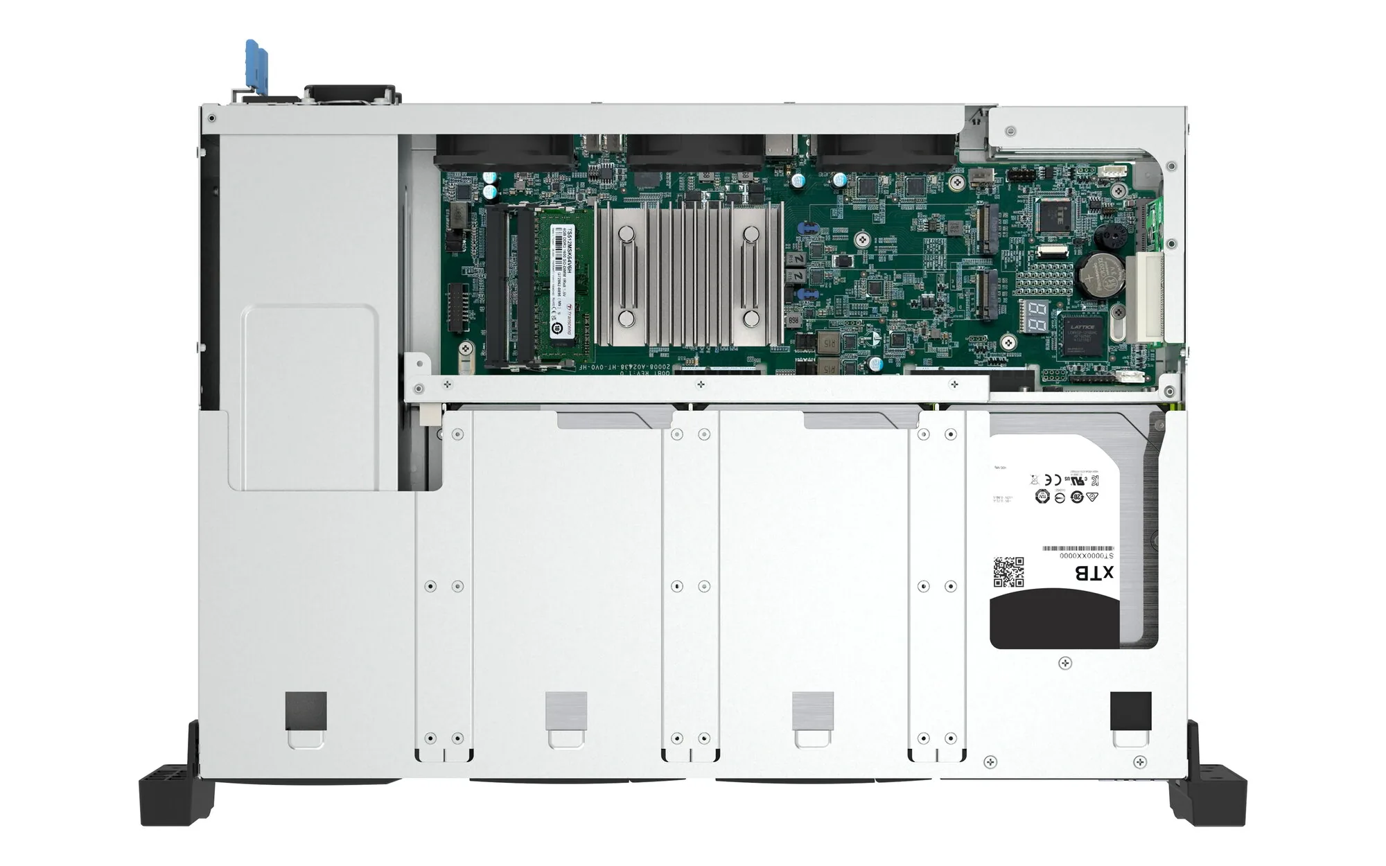 QNAP TS-855EU-RP NAS Rack (2U) Intel Atom® C5125 8 GB DDR4 0 TB QuTS hero Schwarz – Bild 5