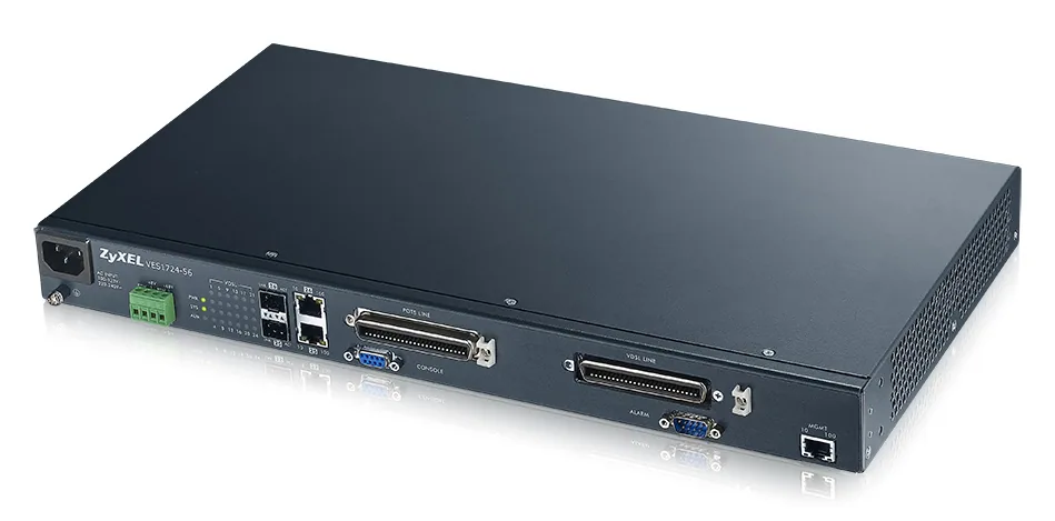 Zyxel VES1724-56B2-EU01V1F Netzwerk-Switch Managed 1U Schwarz – Bild 1