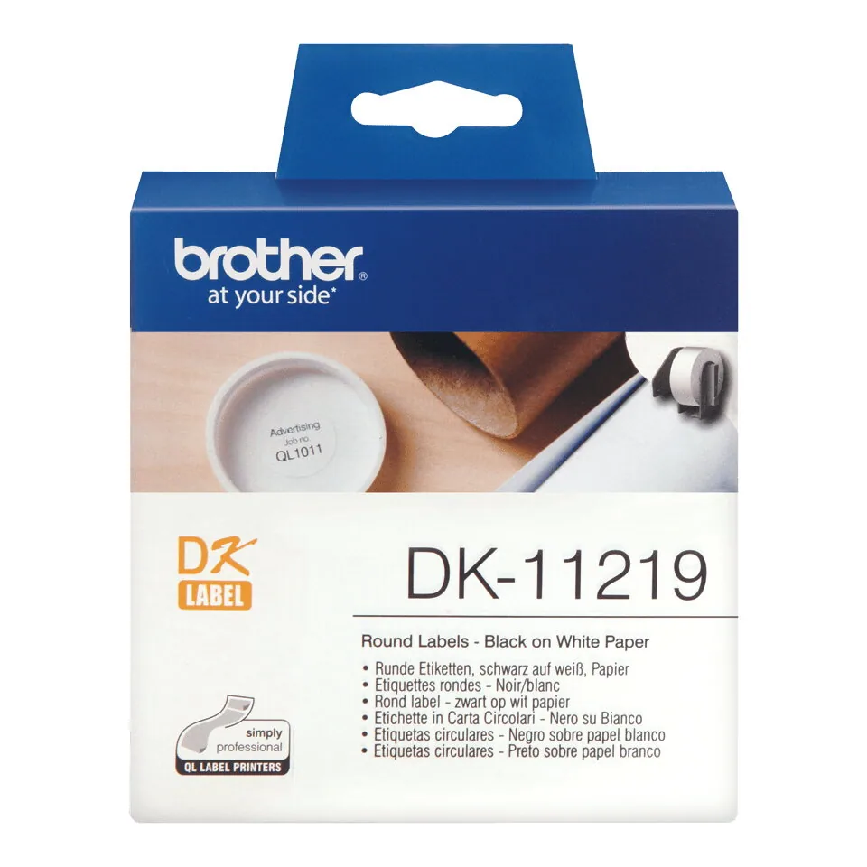 Brother DK-11219 Druckeretikett Weiß – Bild 1