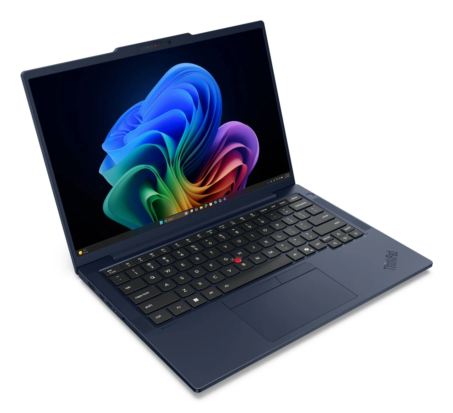 Lenovo ThinkPad T14s Gen 7 (Intel) Copilot+ PC Intel Core Ultra 7 355 Laptop 35,6 cm (14") Touchscreen WUXGA 32 GB LPDDR5x-SDRAM 512 GB SSD Wi-Fi 7 (802.11be) Windows 11 Pro Blau Deutsch – Bild 4