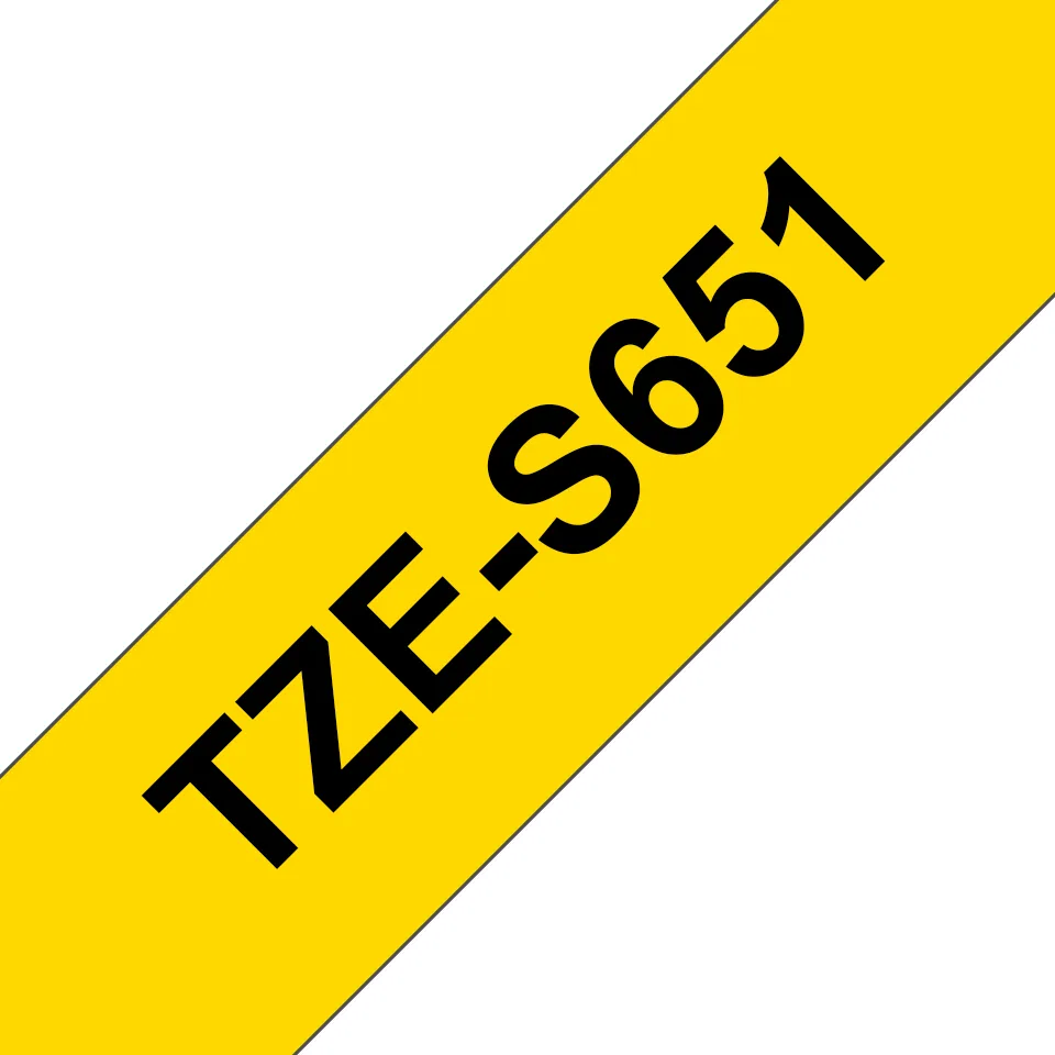 Brother TZE-S651 Etiketten erstellendes Band TZ – Bild 1