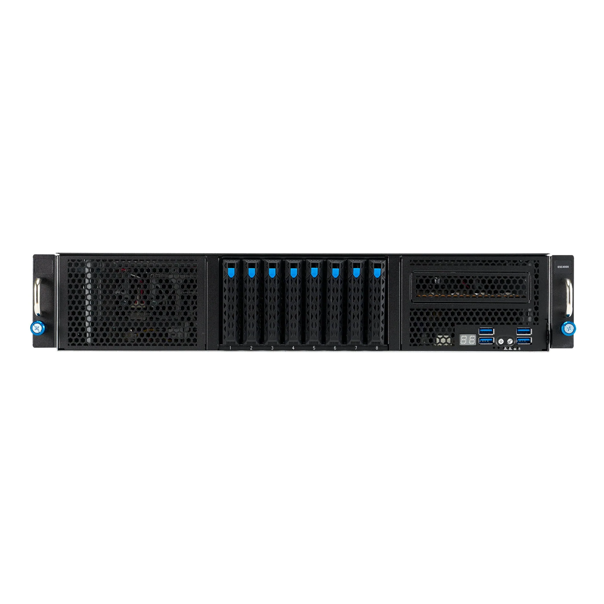 ASUS ESC4000-E10S-SKU1 LGA 4189 Rack (2U) Schwarz, Silber – Bild 3