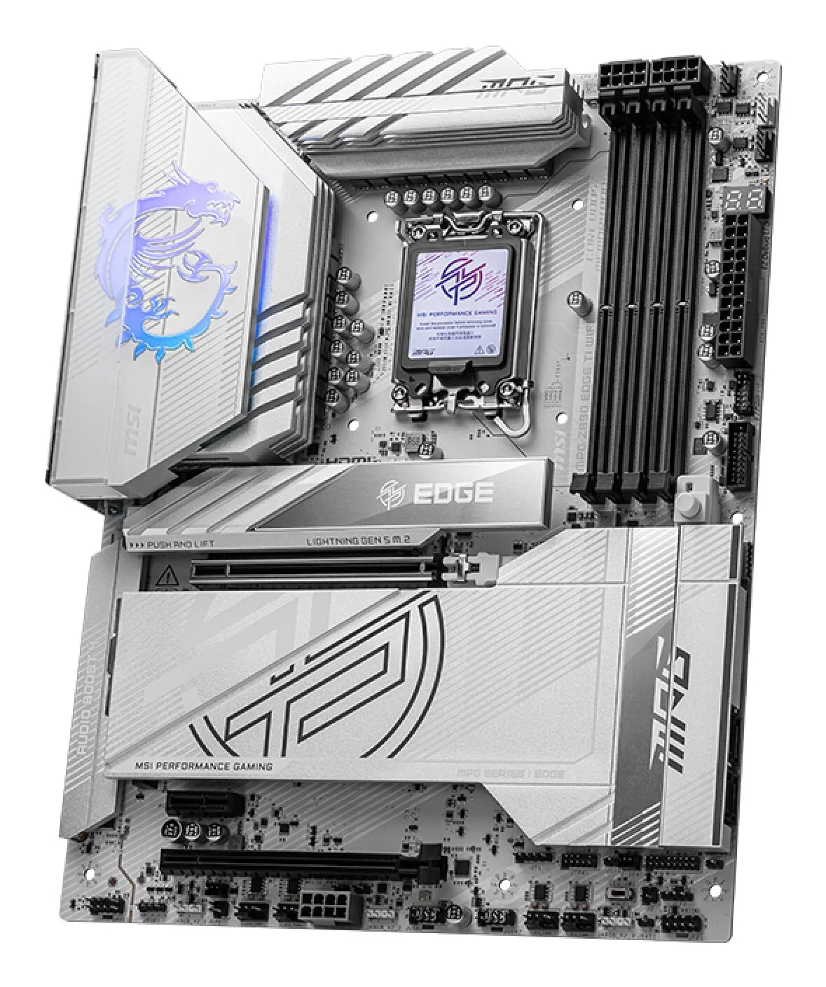 MSI MPG Z890 EDGE TI WIFI Motherboard Intel Z890 LGA 1851 (Socket V1) ATX – Bild 3
