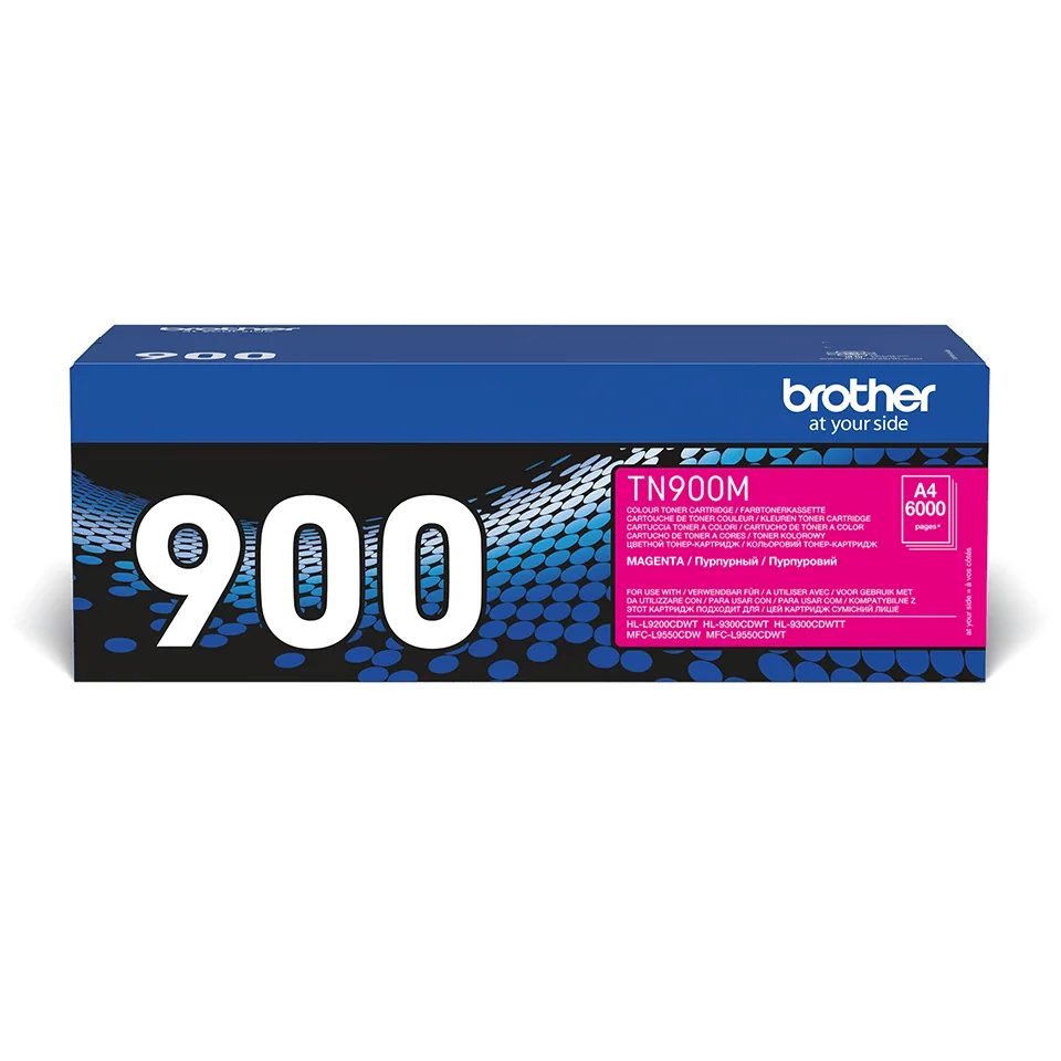 Brother TN-900M Tonerkartusche 1 Stück(e) Original Magenta – Bild 1